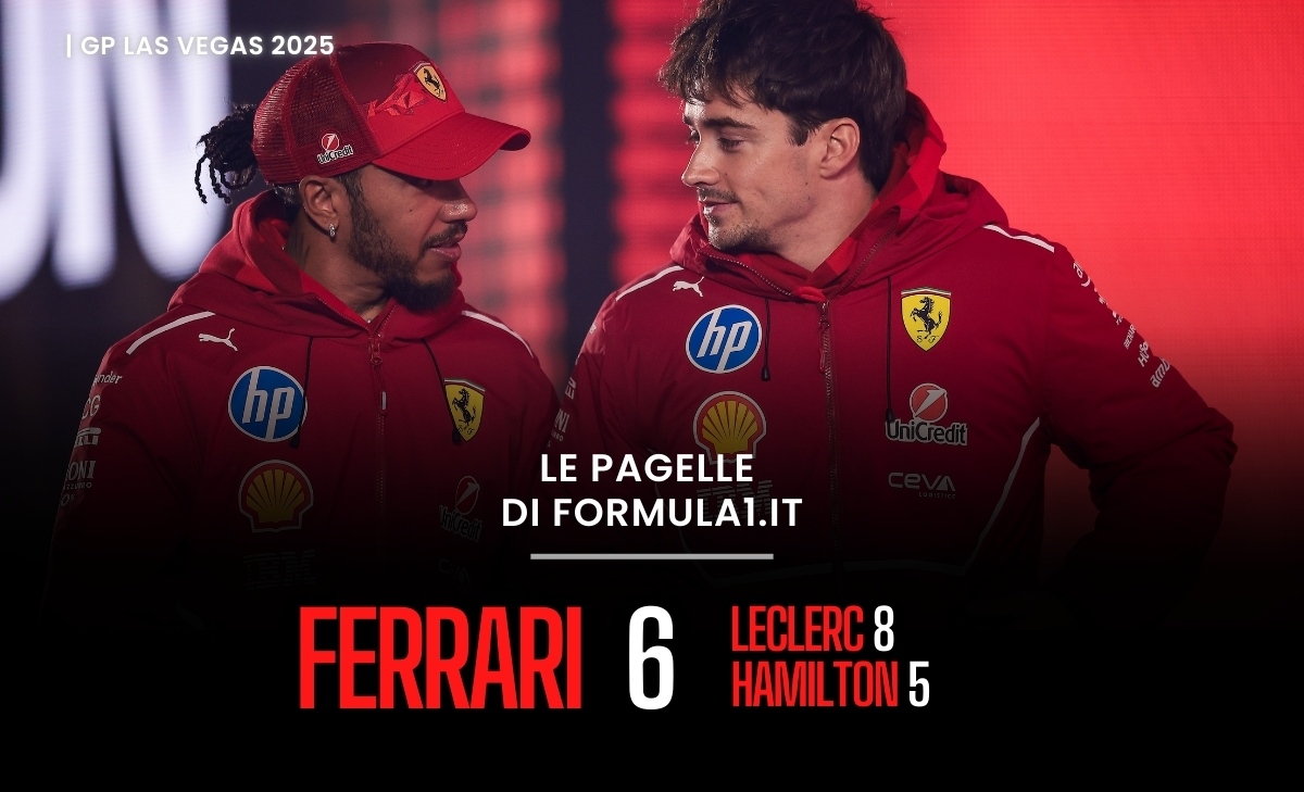  Verstappen domina a Las Vegas, disastro McLaren. Ferrari arranca: le pagelle del GP 