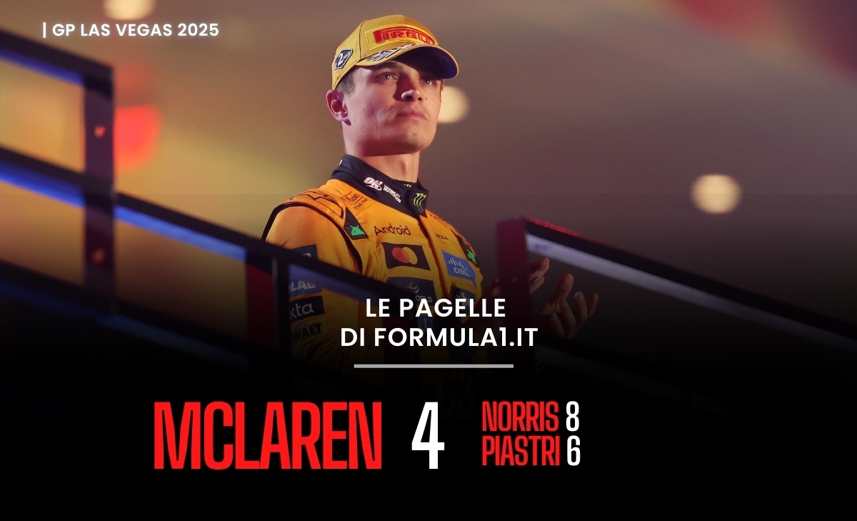  Verstappen domina a Las Vegas, disastro McLaren. Ferrari arranca: le pagelle del GP 