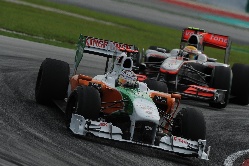 Gp Malesia - Gara - Adrian Sutil