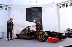 Presentazione Lotus E20 2012 - Presentazione Lotus E20
