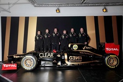 Presentazione Lotus E20 2012 - Presentazione Lotus E20