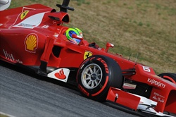 Ultimati i test a Barcellona - F.Massa - Test a Barcellona