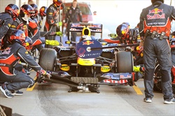 Gp Australia - Anteprima - CS Pirelli - Cambio gomme Red Bull