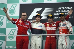 Gp Malesia - Gara - CS Pirelli - Podio Malesia