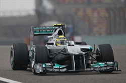 Rosberg in pole e prima fila Mercedes - Rosberg