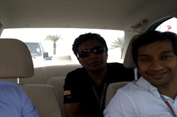 Twitter: In preparazione del Gp di Bahrain - Karthikeyan