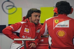 Alonso ottimista - Fernando Alonso al Mugello