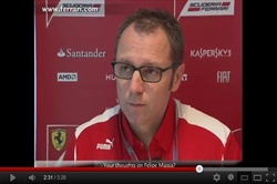 Video: Gp Spagna - Domenicali sulla gara - F.W. - Gp Spagna - Intervista a Domenicali
