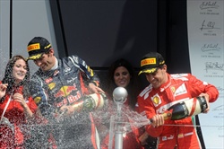 Gp Gran Bretagna - Gara - Podio Gran Premio Gran Bretagna
