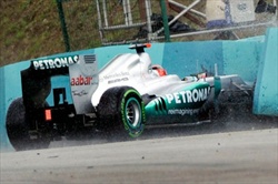 Schumacher: 'Incidente strano' - Incidente Schumacher Gp Ungheria