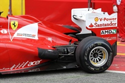 Tecnica: la Ferrari e il doppio DRS. - Test Ferrari