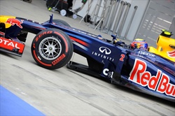In Sudcorea, pole di  Webber, Alonso 2/a fila - Webber
