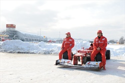 Alonso e Massa hanno inaugurato pista sci - 