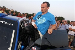 Niente test su una F1 per Kubica - Kubica in un test di Settembre 2012