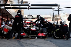 Test Barcellona, giorno 1 - Test a Barcellona, day 1