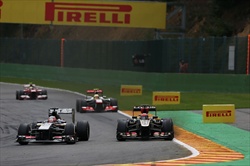 Gp Belgio - Gara - Analisi strategie - Gp Belgio 2013 - Raikkonen ed Hulkenberg