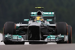 Mercedes: nuovo pacchetto aerodinamico a Monza - Aerodinamica Mercedes
