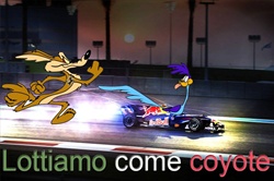 Beep beep continua a correre - lottiamo come leoni - ferrari