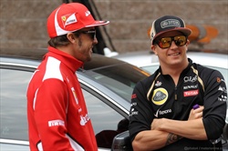 La coppia più bella del mondo? - Raikkonen ed Alonso la coppia più bella del mondo