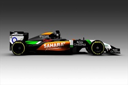 Prima immagine della Force India - Force India VJM07