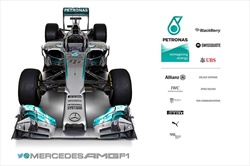 Lanci 2014: Mercedes W05 - Mercedes W05