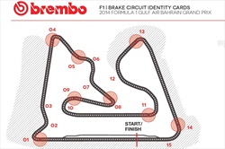 Gp Bahrain 2014 - ID Card - Guida al circuito - Guida al circuito di Sakhir