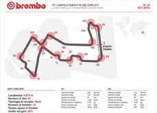 Gp Singapore 2014 - ID Card - Guida al circuito - ID Card Singapore