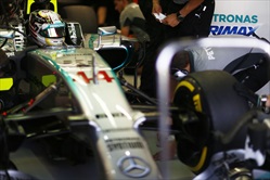 Gp Singapore 2014 - Qualifiche - Lewis Hamilton Mercedes AMG