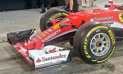 Ferrari SF16-H in configurazione australiana - Ferrari SF16-H in configurazione australiana