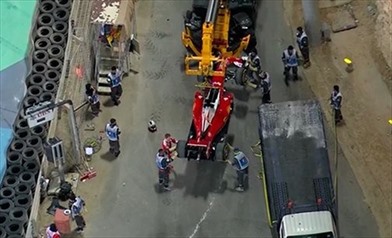 Un problema al dado per Sebastian Vettel  - Un problema al dado per Sebastian Vettel 