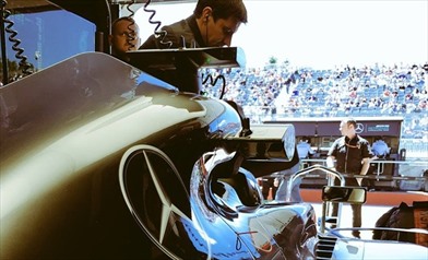 Hamilton: miglioramento notevole delle Ferrari - Hamilton: miglioramento notevole delle Ferrari