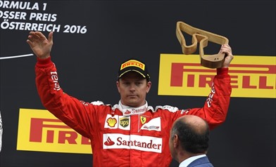Gp Austria 2016 - Gara - Gp Austria 2016 - Buon terzo posto per Kimi