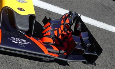 Gp Belgio: Red Bull con una nuova ala anteriore - Gp Belgio: Red Bull con una nuova ala anteriore