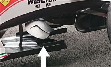 Gp Messico: ecco la nuova bat wing della Ferrari - Gp Messico: ecco la nuova bat wing della Ferrari