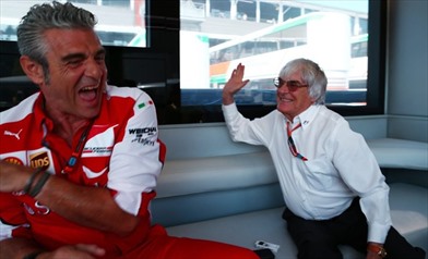 Ecclestone: Ferrari gestita 'all'italiana' - Ecclestone: Ferrari gestita all'italiana