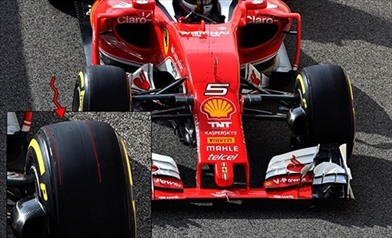 Tecnica: il camber sulle Pirelli della Ferrari SF16-H - Tecnica: il camber sulle Pirelli della Ferrari SF16-H