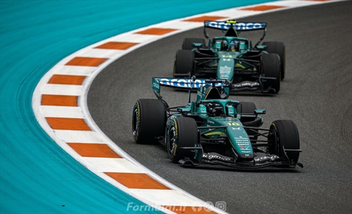 A Miami l'Aston Martin resta anonima, ma arrivano i primi progressi 