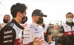 A Sakhir un venerdì positivo e promettente per Alfa Romeo