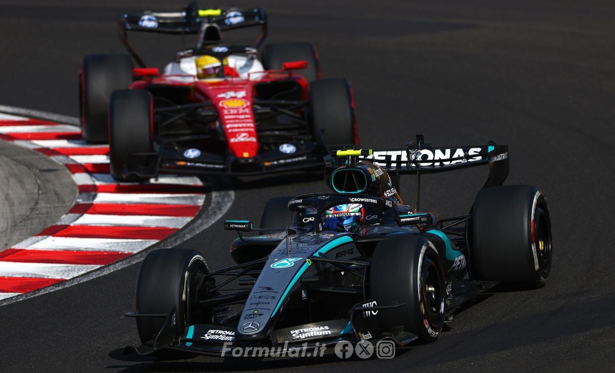 Ferrari, Mercedes