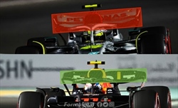 Aggiornamenti importanti per Mercedes in Australia. Finalmente pronta la nuova ala posteriore.