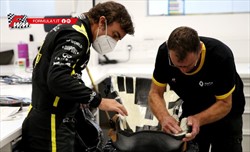 Alonso di nuovo in pista