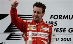Alonso in Ferrari era FENOMENALE: GP Cina 2013