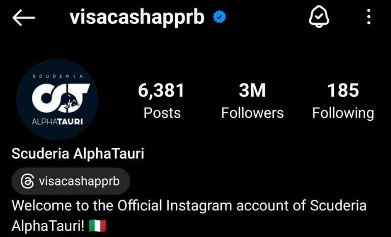 AlphaTauri, ufficiale il nuovo nome: presenti due sponsor