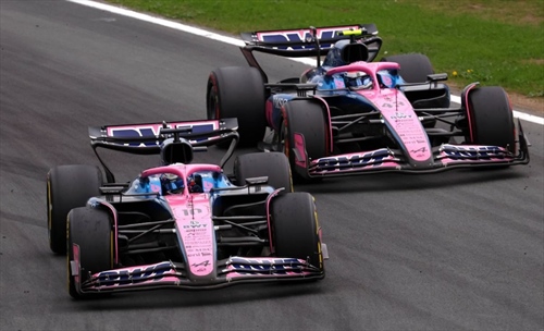 Alpine chiude con l'amaro in bocca il GP Olanda: «Lotta serrata, sfortunati sul finale»