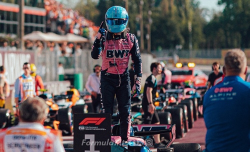Alpine da sogno: Gasly si prende la pole nella «sua» Monza - Alpine da sogno: Gasly si prende la pole nella «sua» Monza