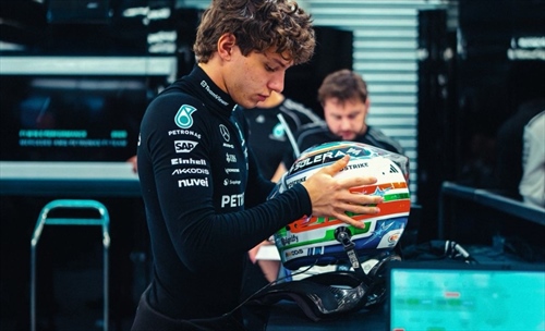 Antonelli del quinto tempo: «La temperatura delle gomme è schizzata alle stelle»