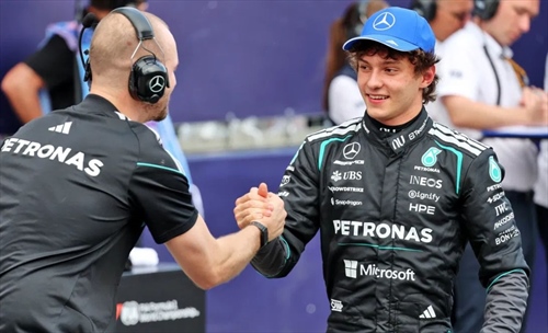 Antonelli: «Giornata stressante, ho scavato a fondo. I meccanici sono i veri eroi»