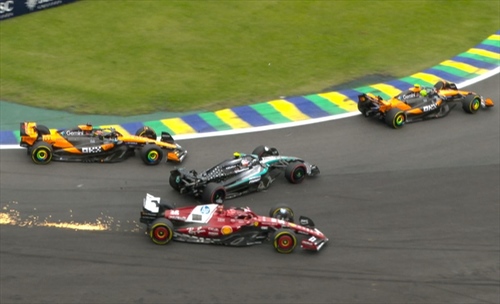 Antonelli, Leclerc e Piastri: il contatto che accende il dibattito