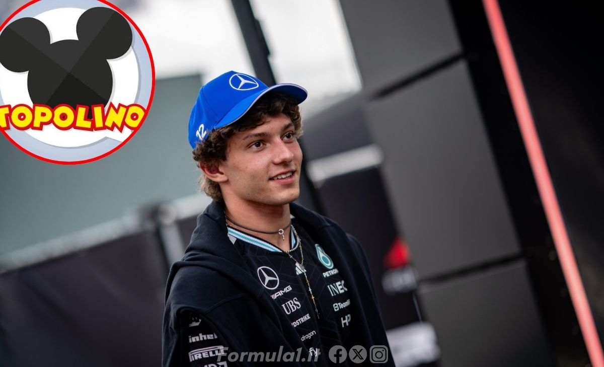 Antonelli si trasforma in «Paperelli»: la F1 sbarca nei fumetti di Topolino