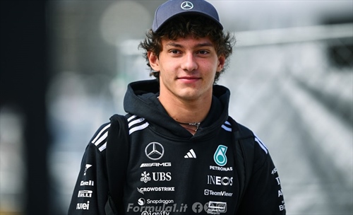 Antonelli sul futuro in Mercedes: «Non sono preoccupato. Ho parlato col team»